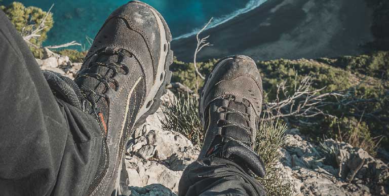 BERARDE - Beige Zapatillas de trekking impermeables con suela Vibram®